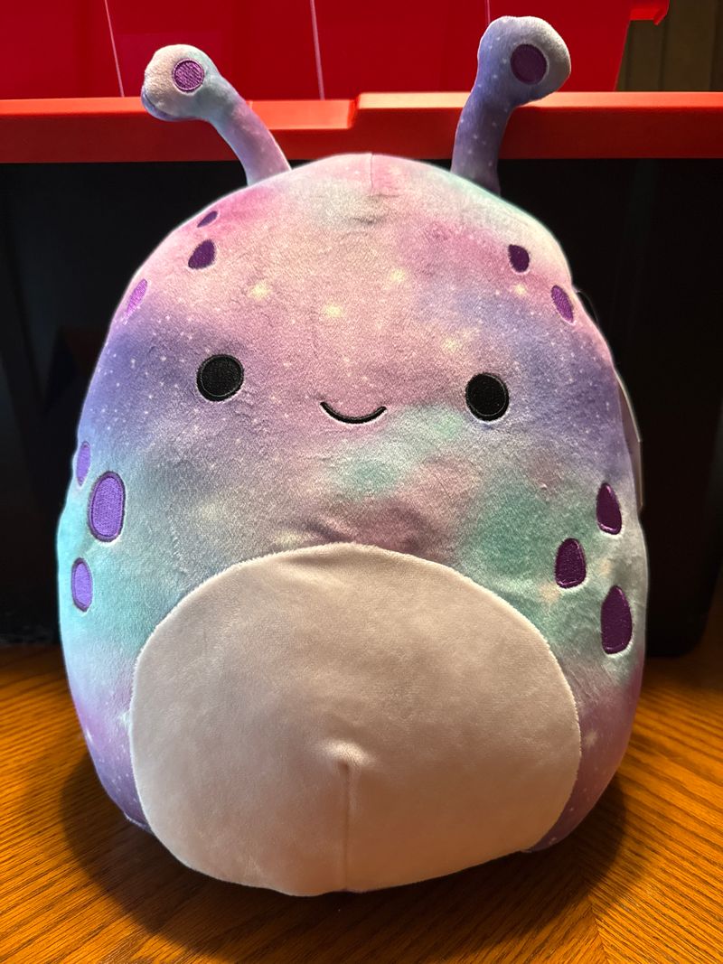Squishmallow Daxxon- Alien 12 in Color: Purple/Blue/Tie-dye NWT Plush Toys
