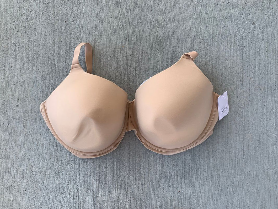 Auden NWT 48DDD nude tshirt bra