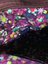 Load image into Gallery viewer, Vera Bradley Disney tote 11x11 inch nylon tote pockets inside and zip pocket on front t
