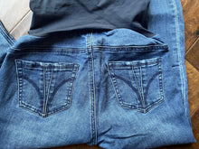 Load image into Gallery viewer, Indigo Blue Medium Long Skinny Jeans Maternity Women&#39;s Med 8-10
