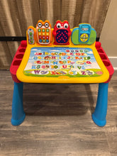 Load image into Gallery viewer, Vtech touch &amp; learn activity desk only - 2 modes Touch desk &amp; phone pad. Activity &amp; music. Flips chalkboard art st Educational
