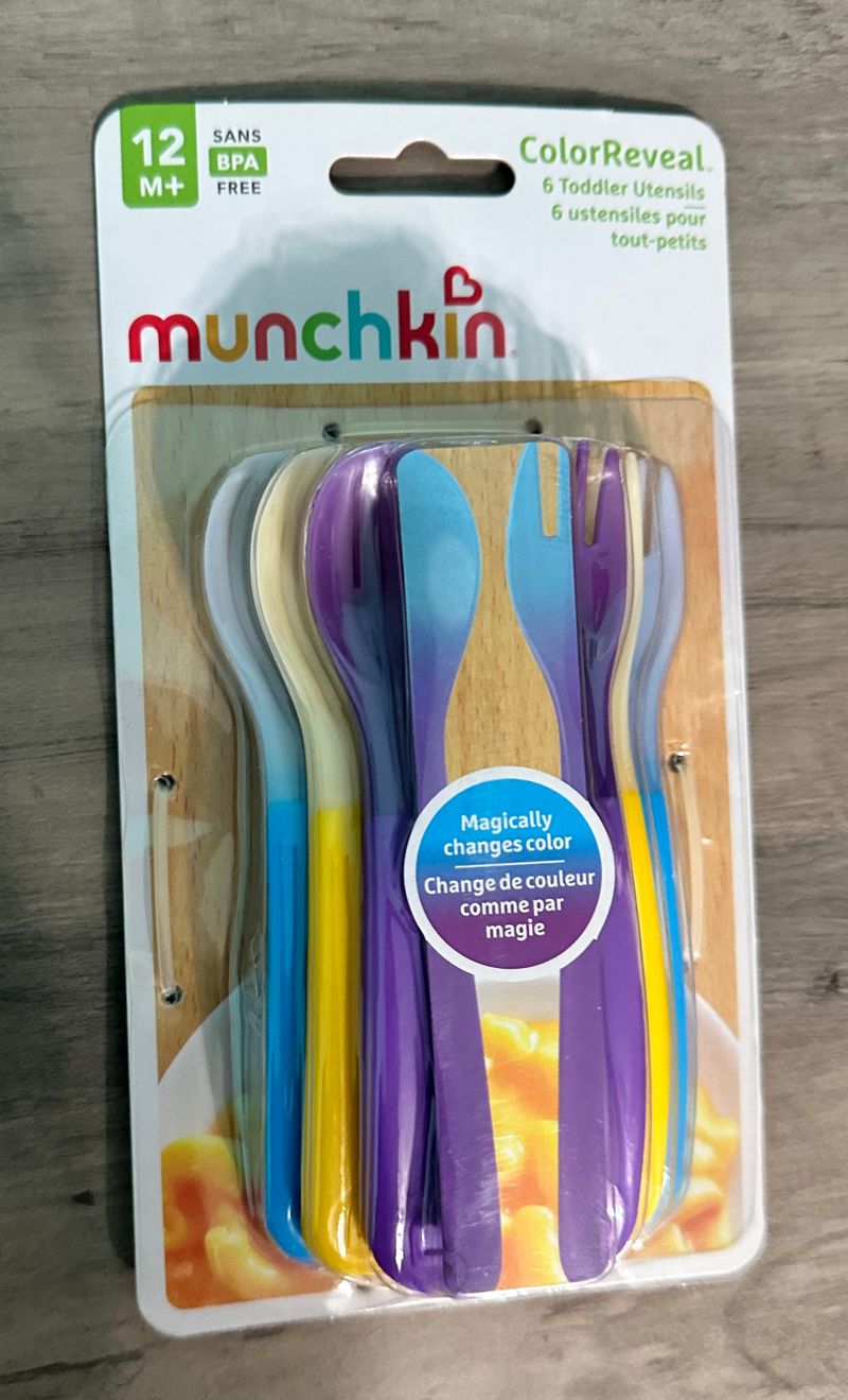 Munchkin Toddle Utensils Set NWT