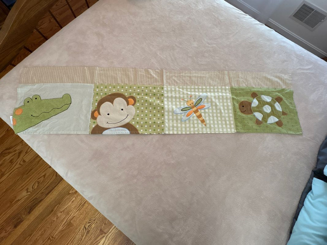 ----- New 58 Inches Monkey,Butterfly,Turtle,Alligator Window Valence