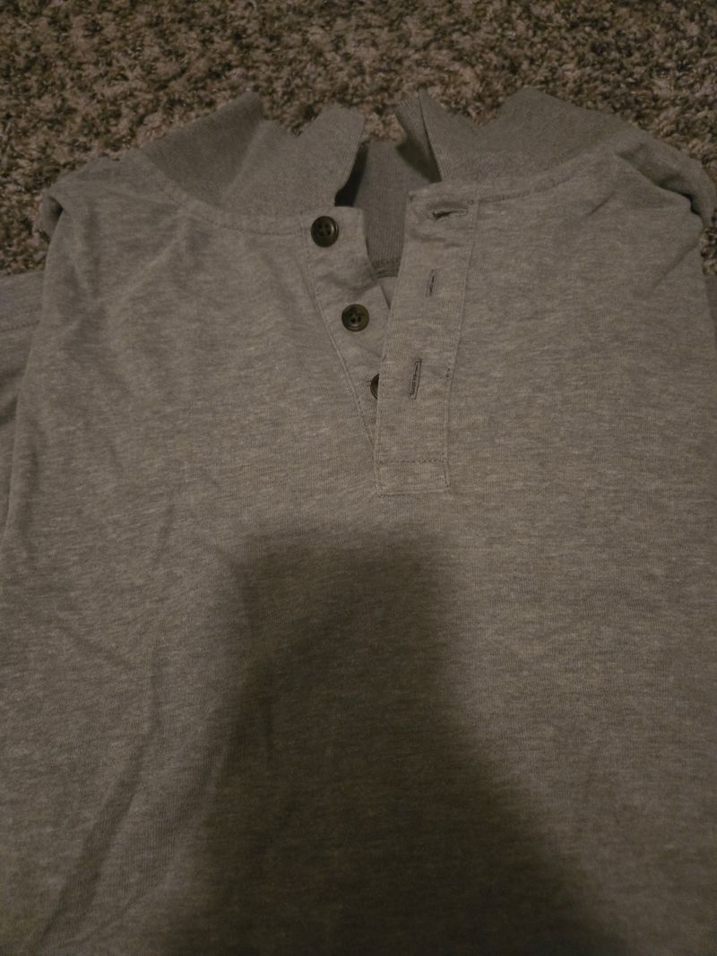 St johns bay Long sleeve grey shirt Men's - XXL