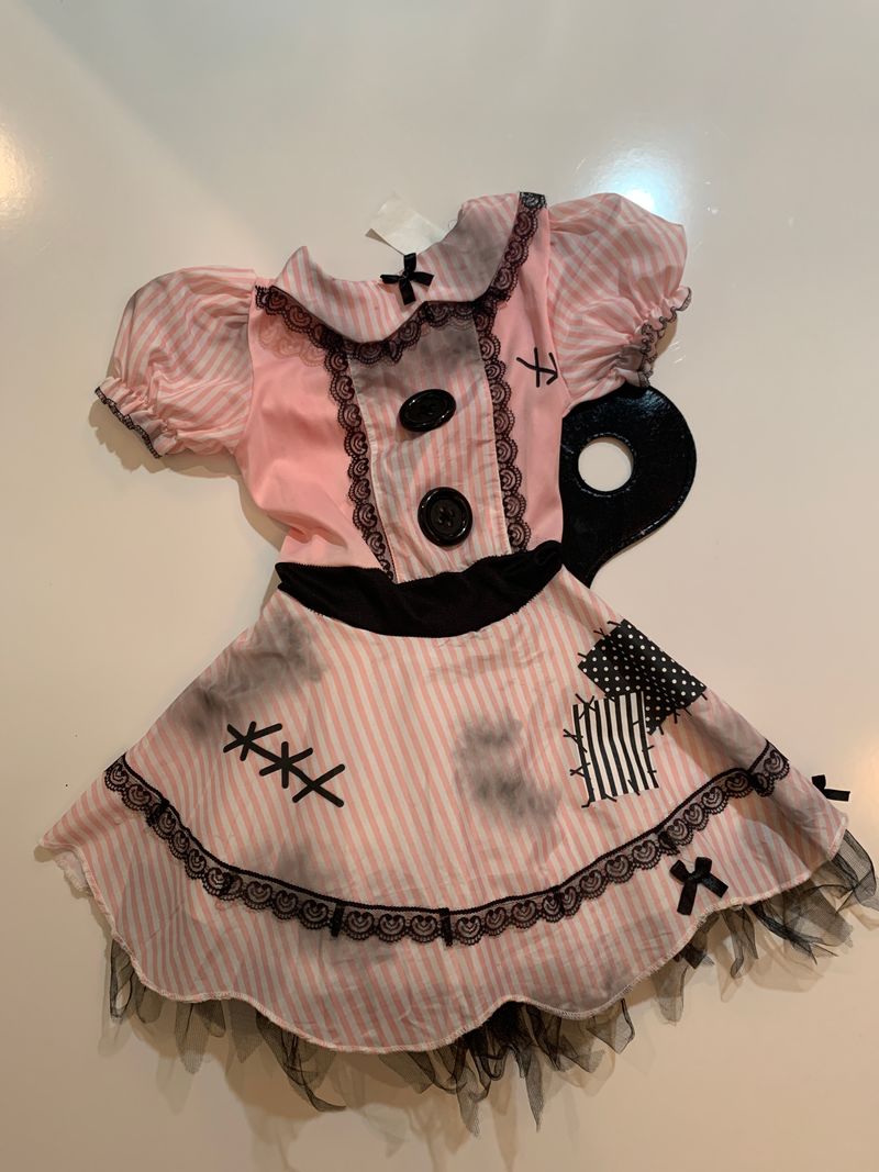 Scary Wind Up Doll Size 7/8 7