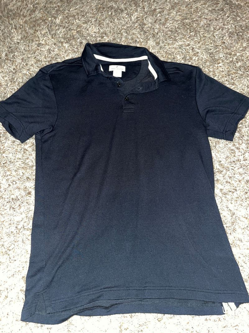 Daniel Hechter Black polo shirt. Super soft. Men's - S