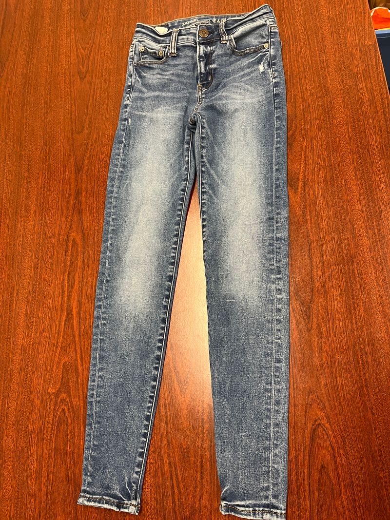 American Eagle, regular, Next Level Stretch jeans  Women's XXS (00-0)