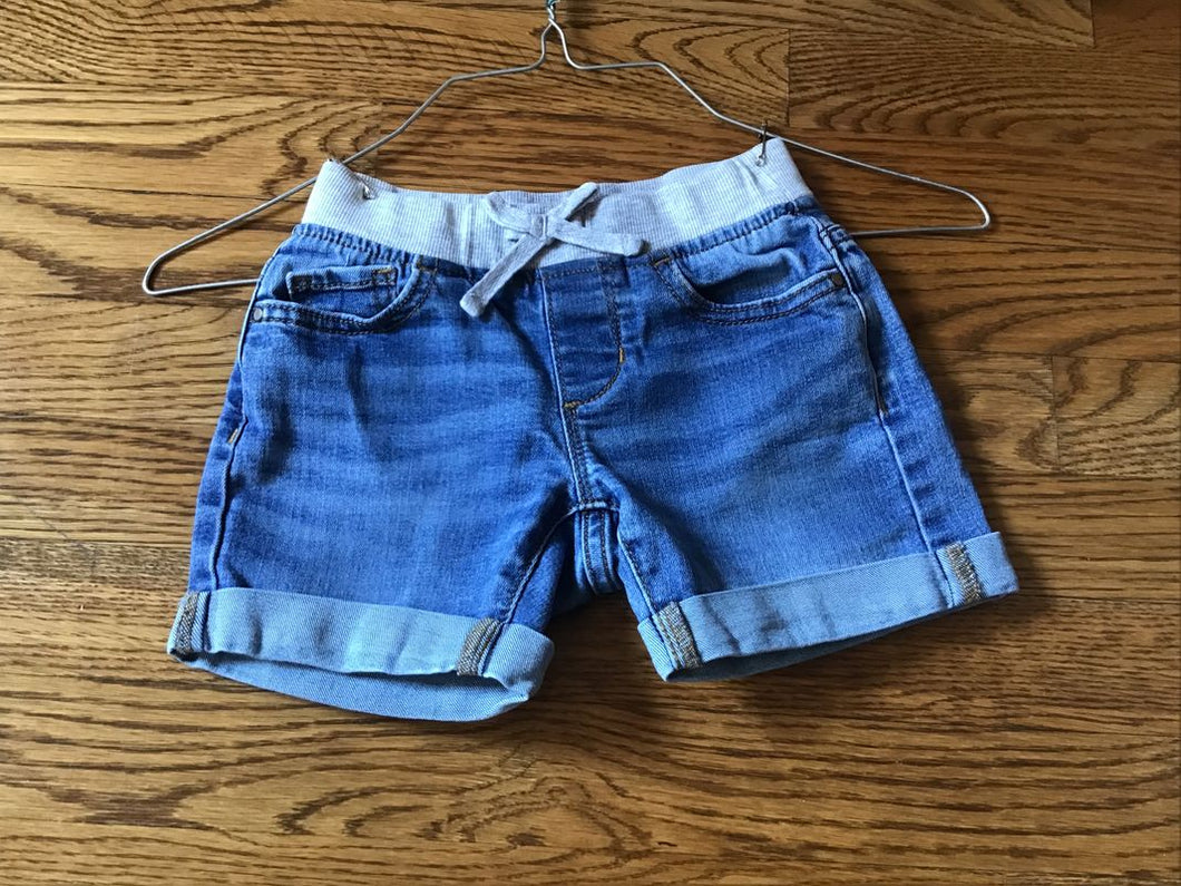 Wonder Nation Size 6 Elastic Waist Denim Shorts Size 6 Elastic Waist Denim Shorts w/Pockets 6