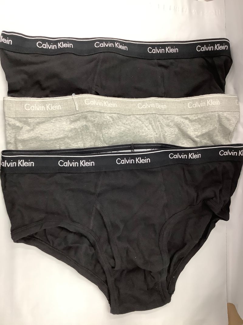 Calvin Klein NWOT 3pk Briefs 100% Cotton Men's - XL