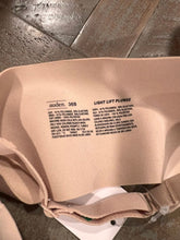 Load image into Gallery viewer, Auden NWT beige 36B Light Lift Plunge padded bra
