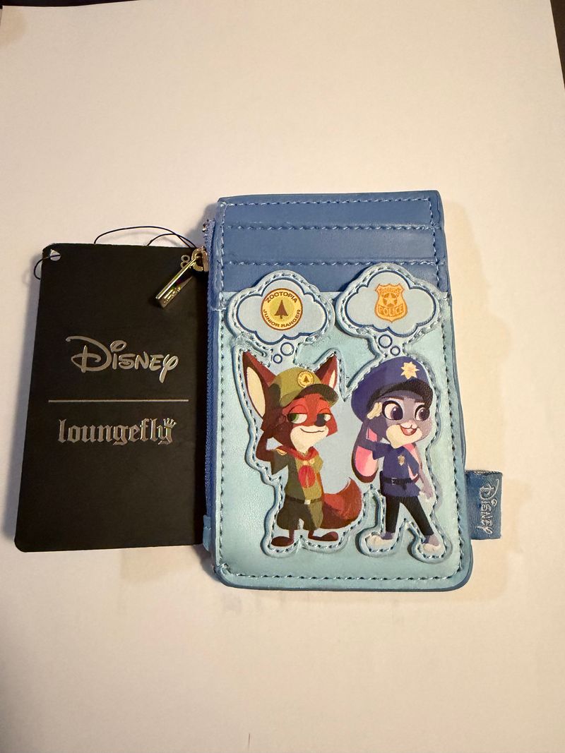 Loungefly  NEW Zootopia Card Wallet  typically sells for $30