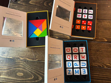 Load image into Gallery viewer, Osmo starter kit. Base for ipad, number tiles, word tiles and tangram tiles. Ages 5-10 Educational
