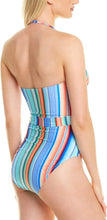 Load image into Gallery viewer, La Blanca NWT Multicolored Strip One Piece Swimsuit with Removable Strap Women&#39;s 4
