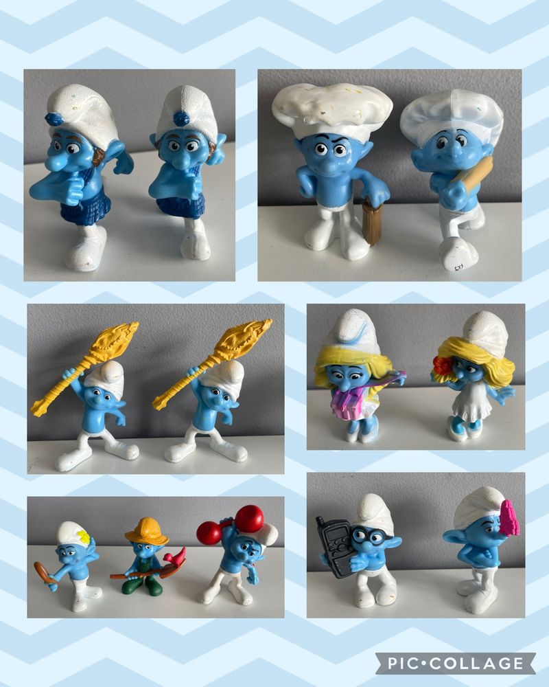 SET OF 13 Smurfs Figures  Figures and Animals