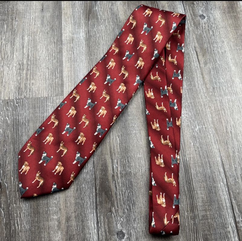 Parquet Vintage Parquet Men's Tie Dogs 3.5
