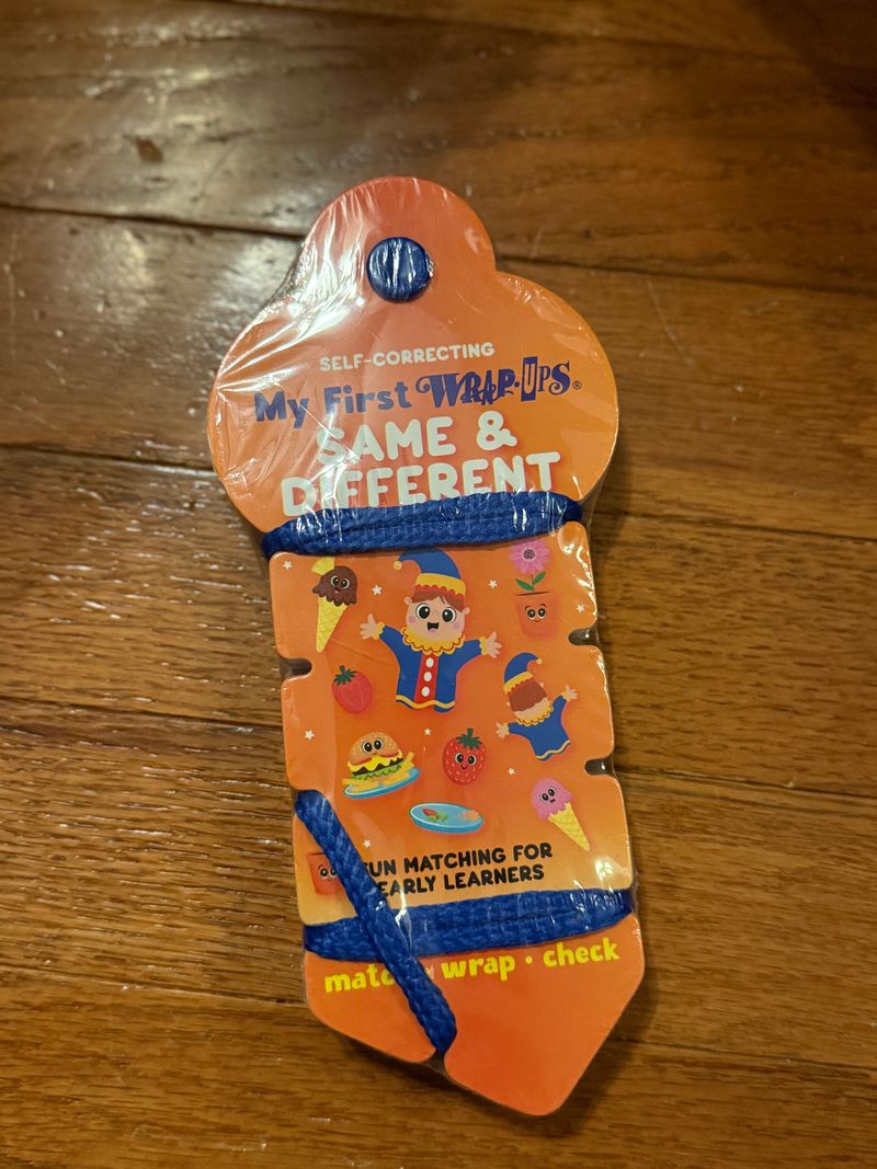 Learning wrap. New! My first wraps. Same different  Educational