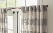 Load image into Gallery viewer, 4 NEW PKGS Allen and Roth Hess Gray Curtains 4 PANELS, 50x84, Light Filtering, Retail $120, Posted More
