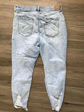 Load image into Gallery viewer, American Eagle Next level stretch, distressed, jeans, size 18, regular. #86. Women&#39;s 18
