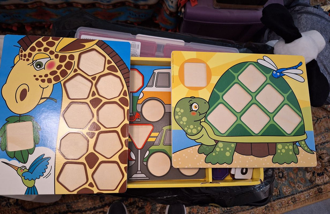 Melissa & Doug Big Button Number Fun  Educational