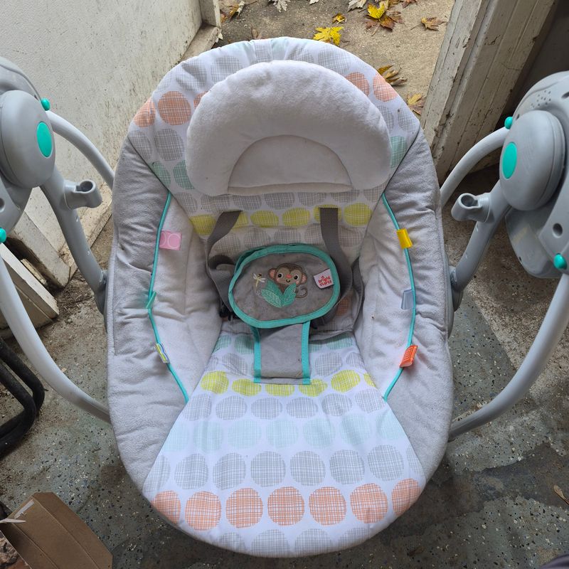 Bright Starts Baby Swing Missing Play Bar Swing