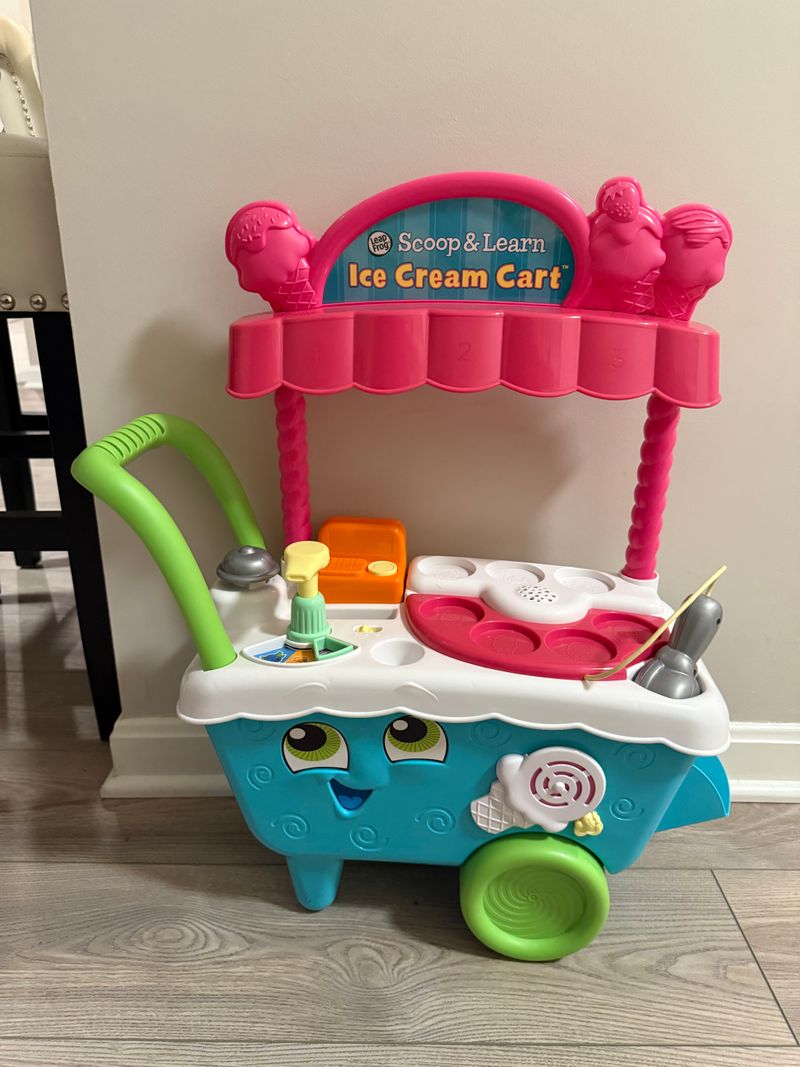 Leapfrog ice cream cart need to get new ice cream NO PARTS just the cart Preschool Toy