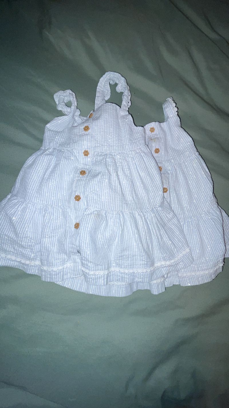 Carters Blue dresses 18 Months