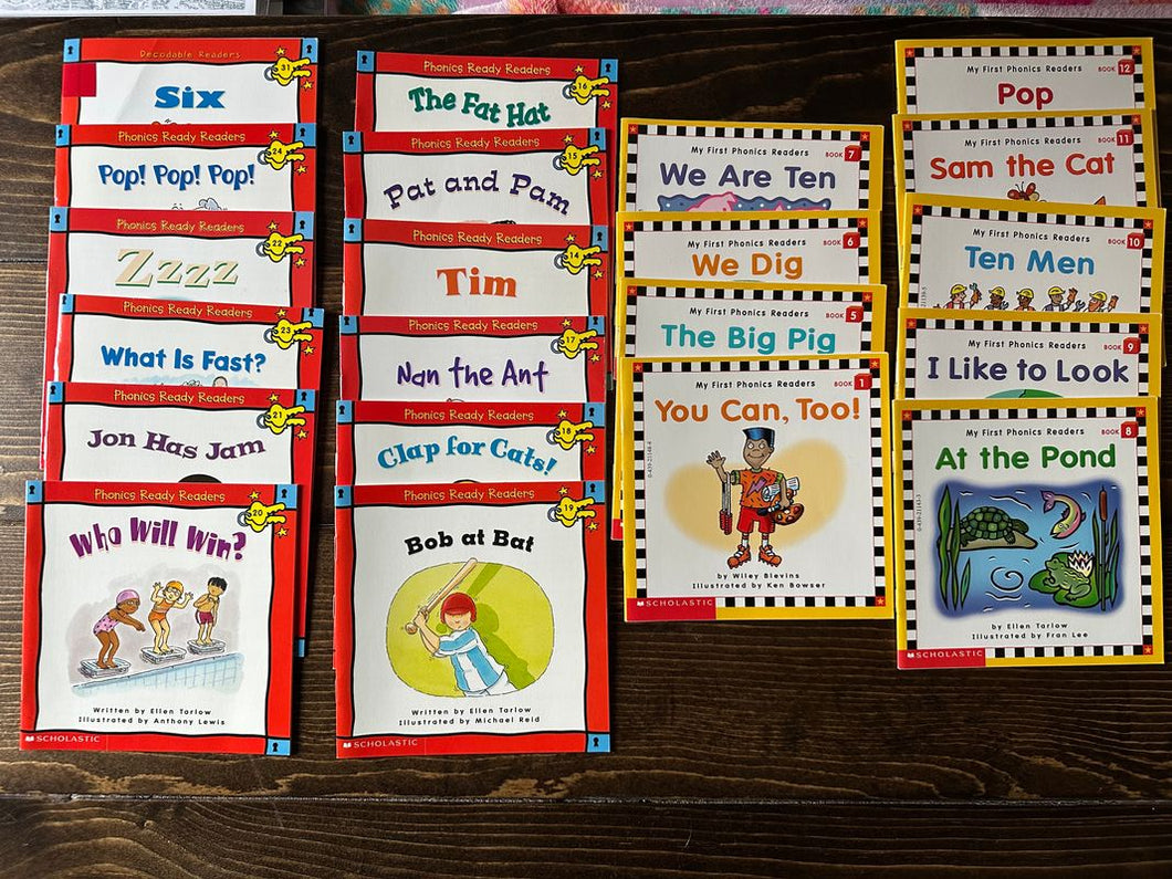 21 early reader books. Phonics Ready Readers and My First Phonics Readers Early Reader