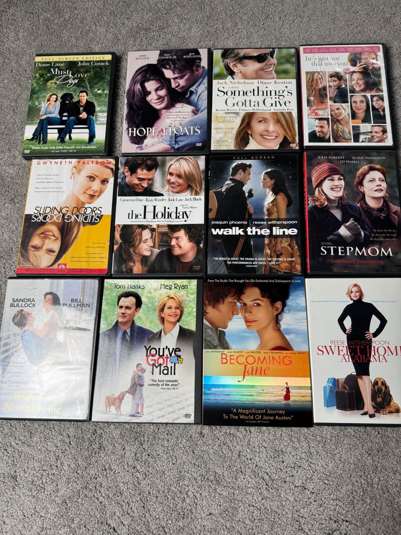 12 various titles 12 different titles dvds Movies