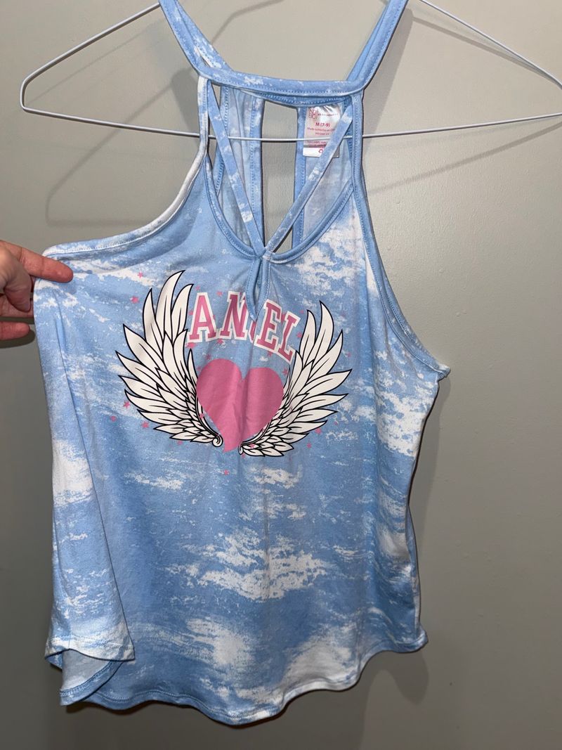 7/8 runs big angel tank  8