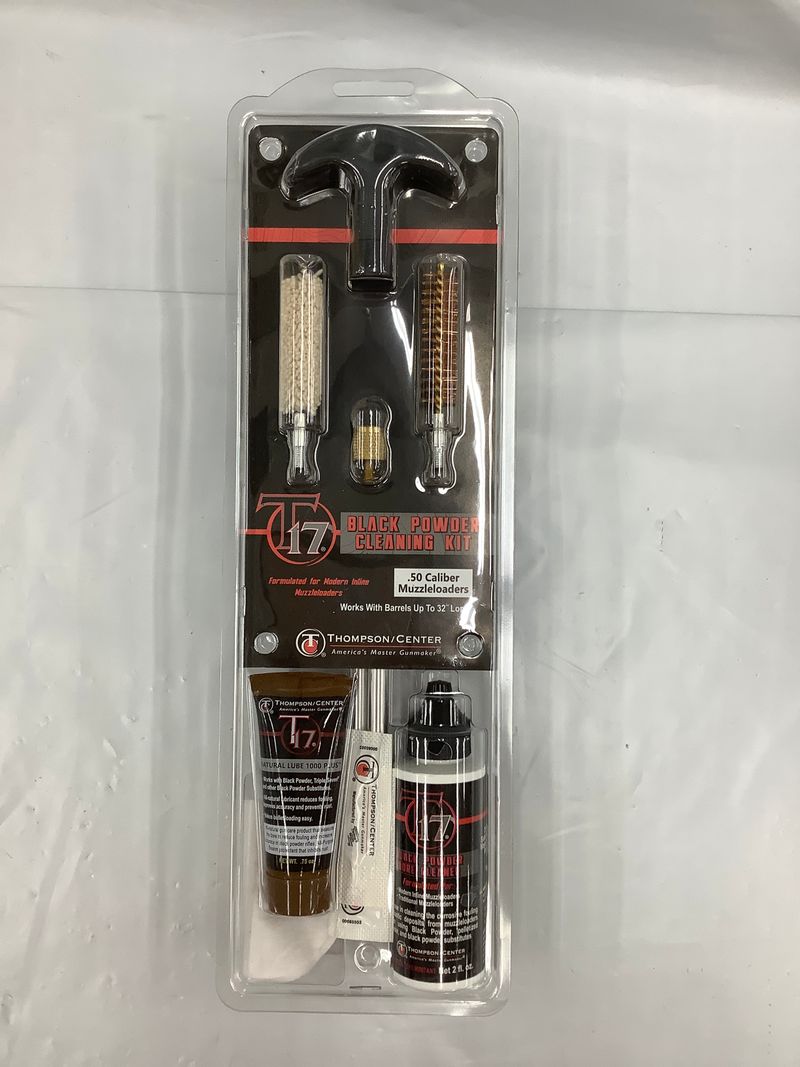 Thompson Center T17 Black Powder Cleaning Kit with Collapsible Cleaning Rod