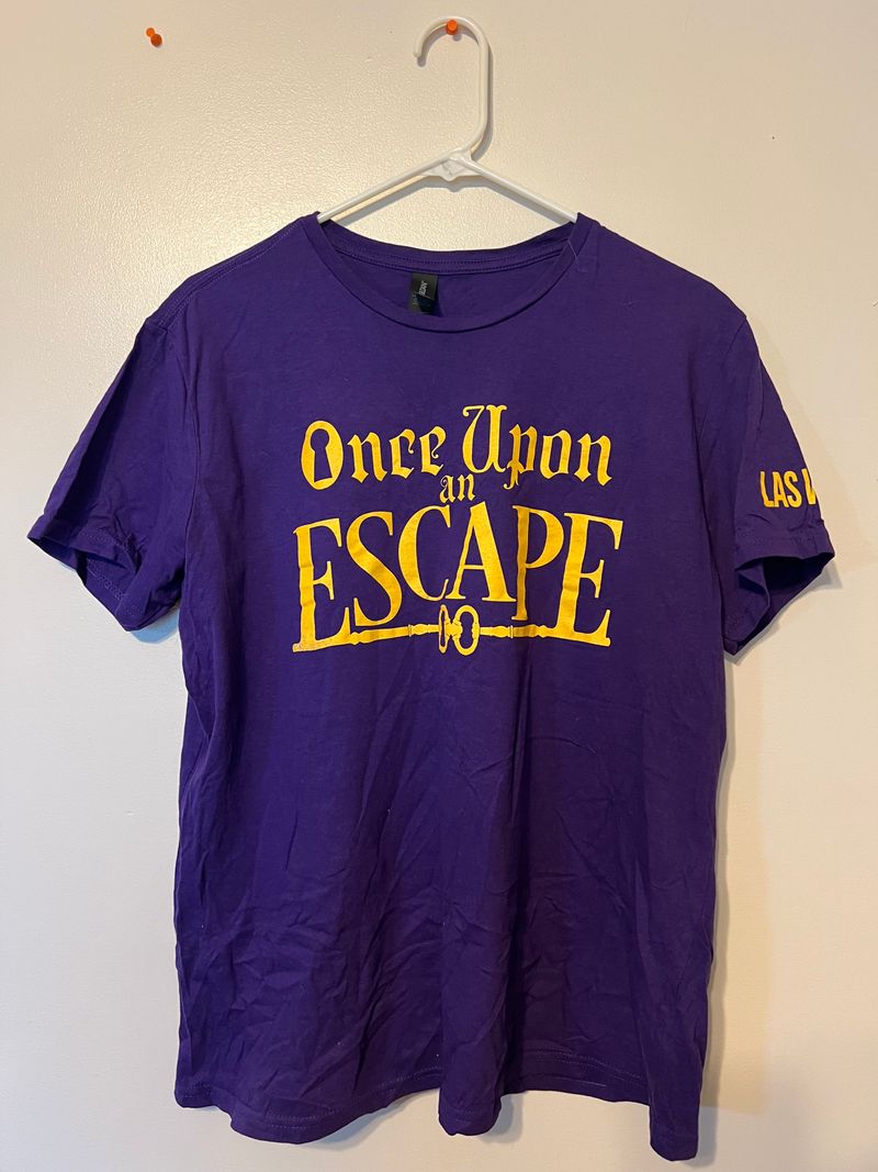 Once Upon an Escape shirt purple Shirt never worn just washed size says 2xl but fits more like a L Women's - L