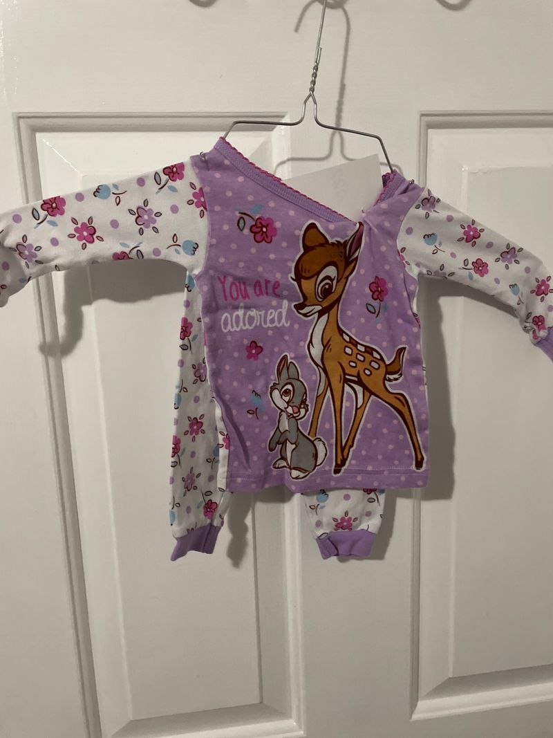 Disney baby Two piece Bambi pajamas 9 Months