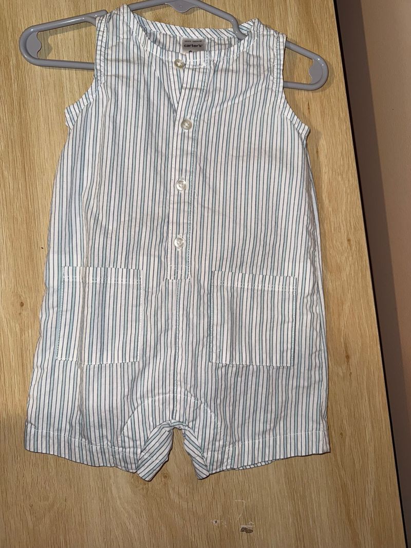 Carters striped tank outfit 9 Months