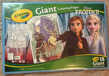 Load image into Gallery viewer, NIP Crayola Disney Frozen II Giant Coloring Pages 18 giant coloring pages
