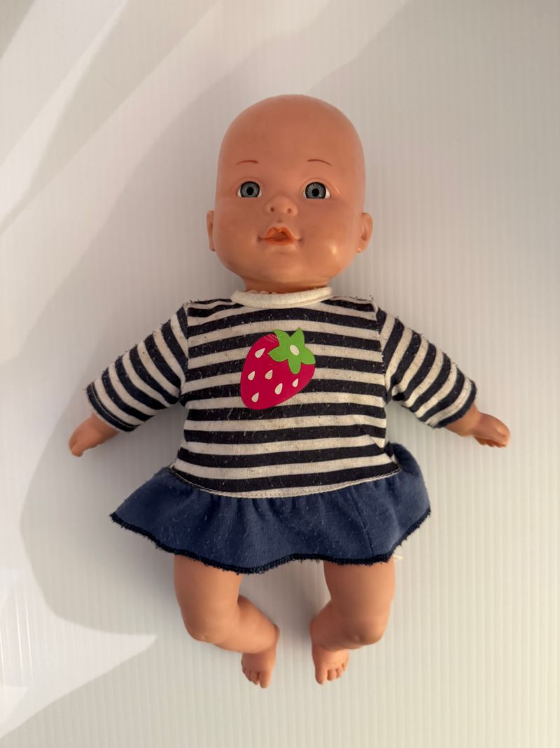 12 inch plush body baby doll with outfit and makes crying noises Dolls and Accessories