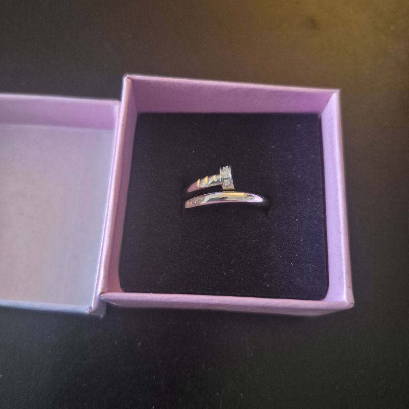 Sunny and Lucky Silver Ring Size 7 NIB