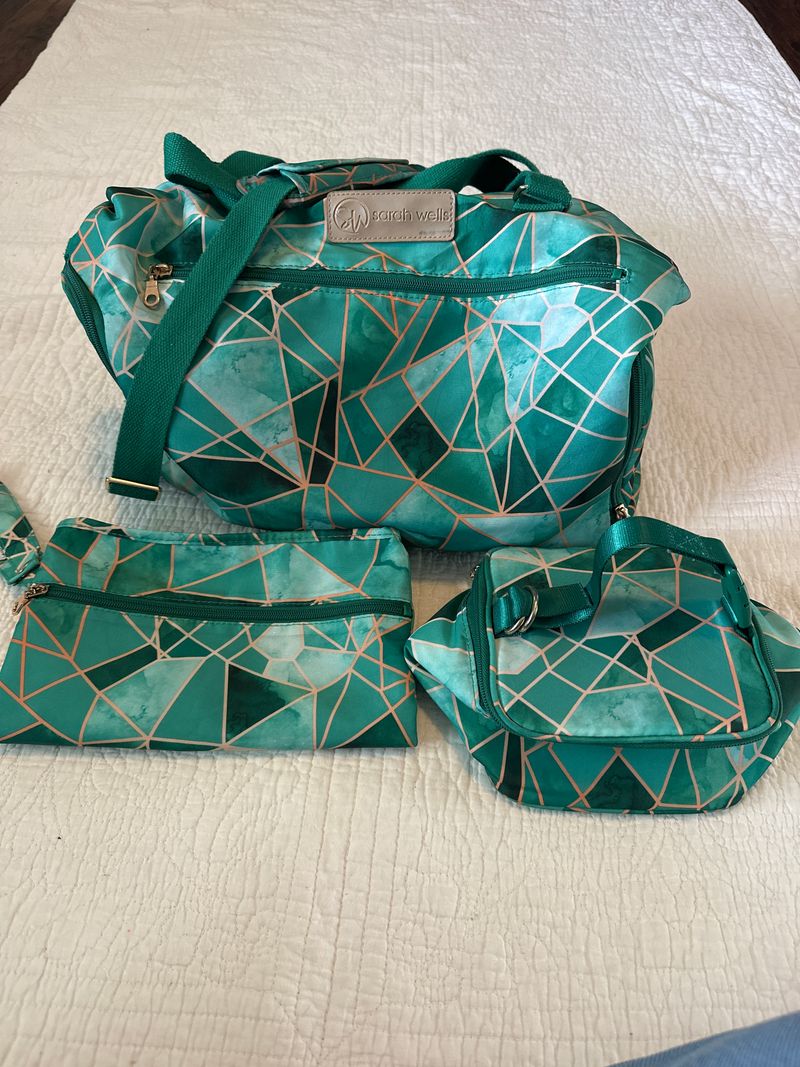 Sarah Wells Washable pumping bag, cooler, & wet/dry bag.