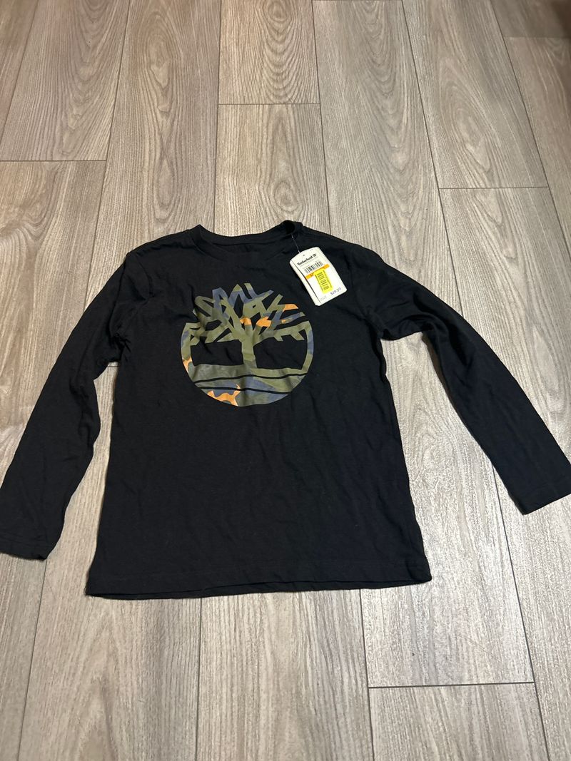 Timberland NWT, black Lg sleeve shirt 8