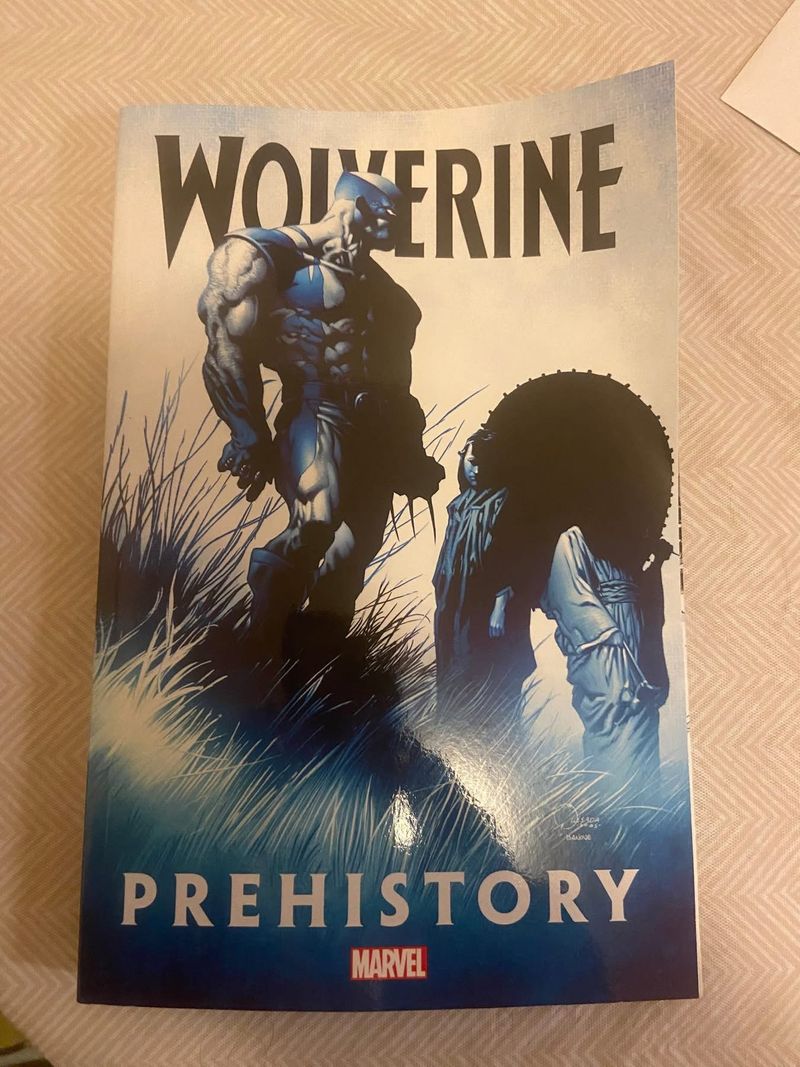 Marvel New Prehistory Wolverine Book-Fiction