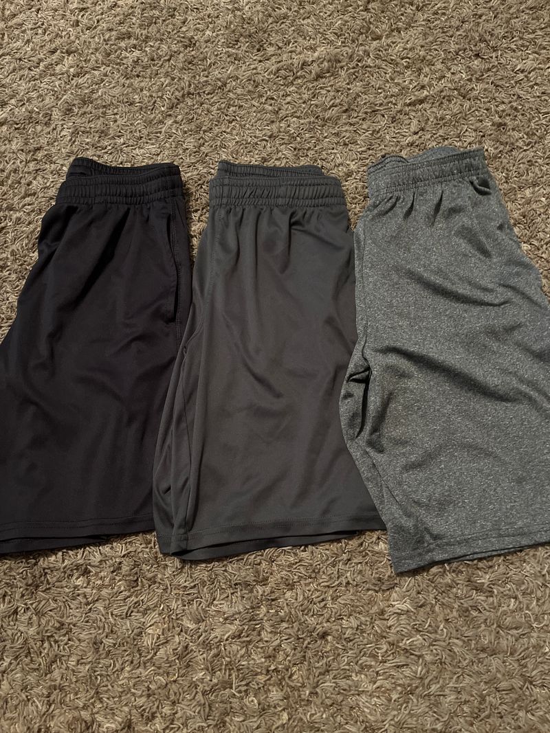 Cat & Jack and RBX 3 pairs of athletic shorts 14