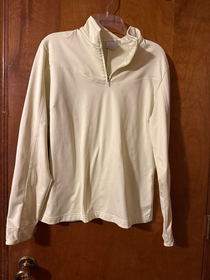 Nike Quarter zip, yellow Women's - L