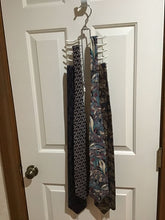 Load image into Gallery viewer, Tie Hangar-Holds 18 Ties and 2 Belts White 18 Tie Hangar w/ 2 Belt Hooks Men&#39;s - S
