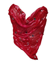 Load image into Gallery viewer, U will never find any exactly like beautiful handm epoxy style corset top. Size is xs to med. 16 jewels on this beau Women&#39;s - M
