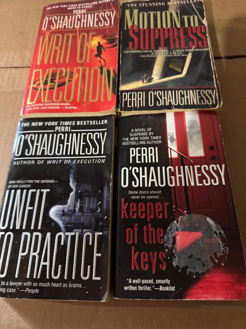 4 Peri OShaugnessy paperbacks  Book-Adults