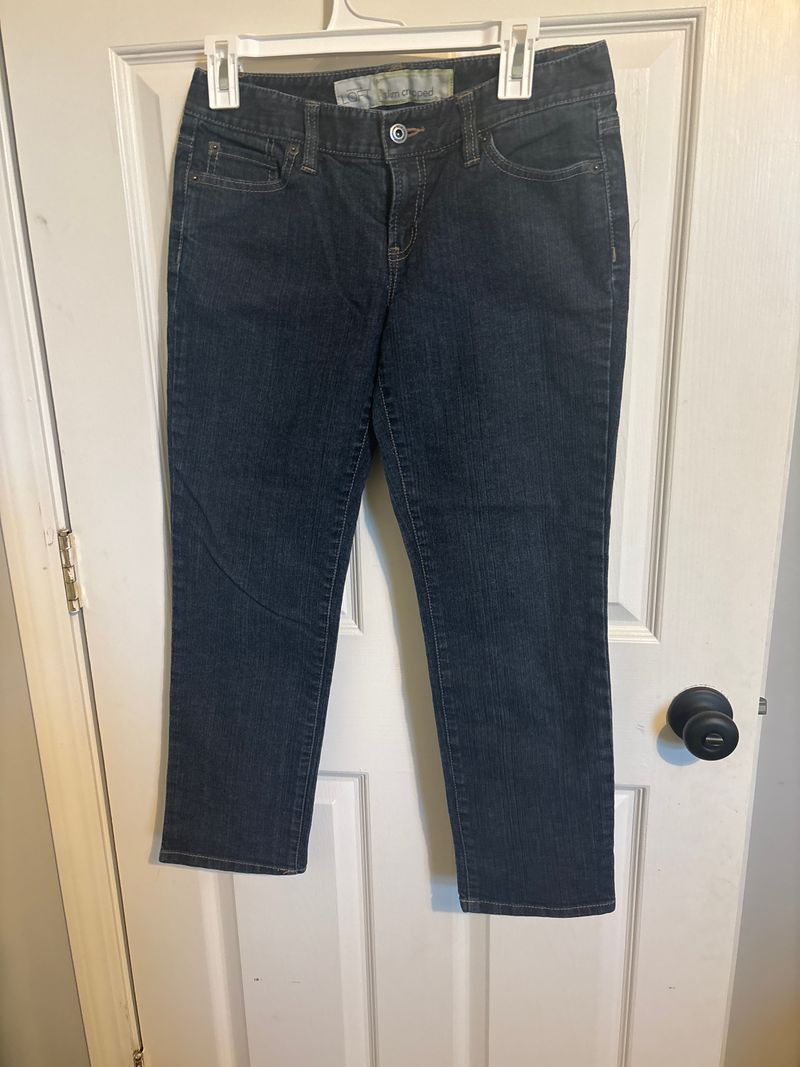 Loft Petite slim cropped jeans Women's 4