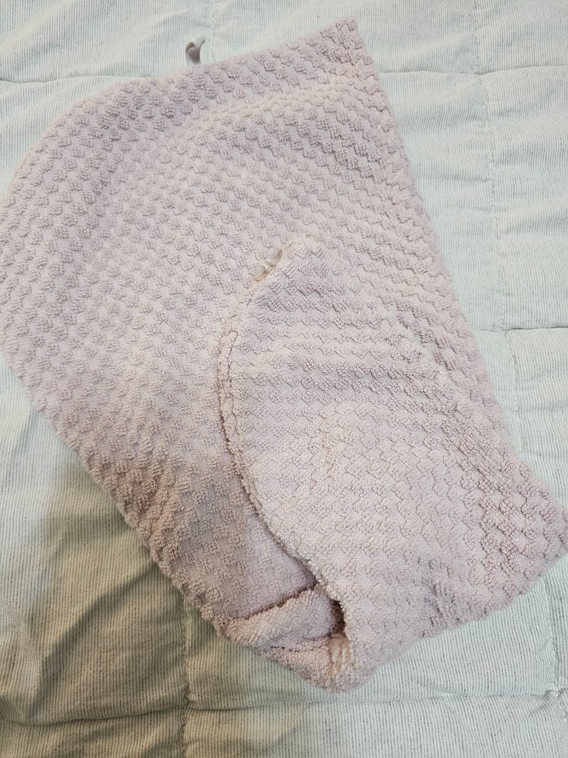 hair towel Pink hair towel