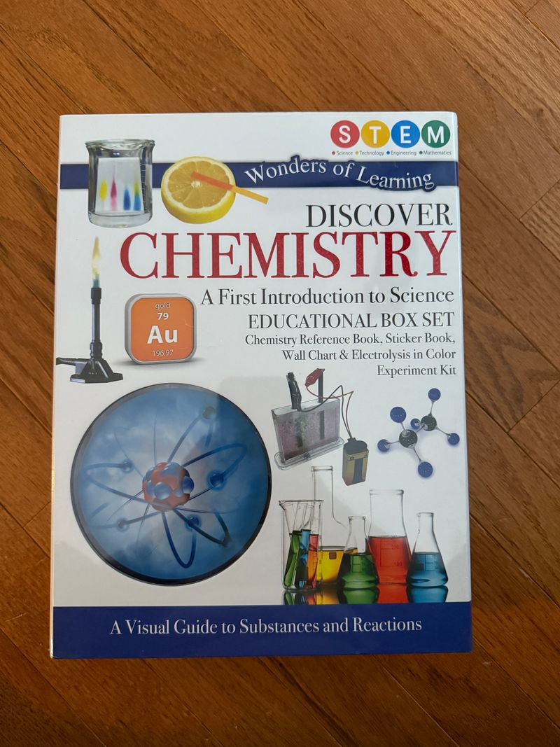 Stem wonders of learning discover chemistry set New!!! Educational
