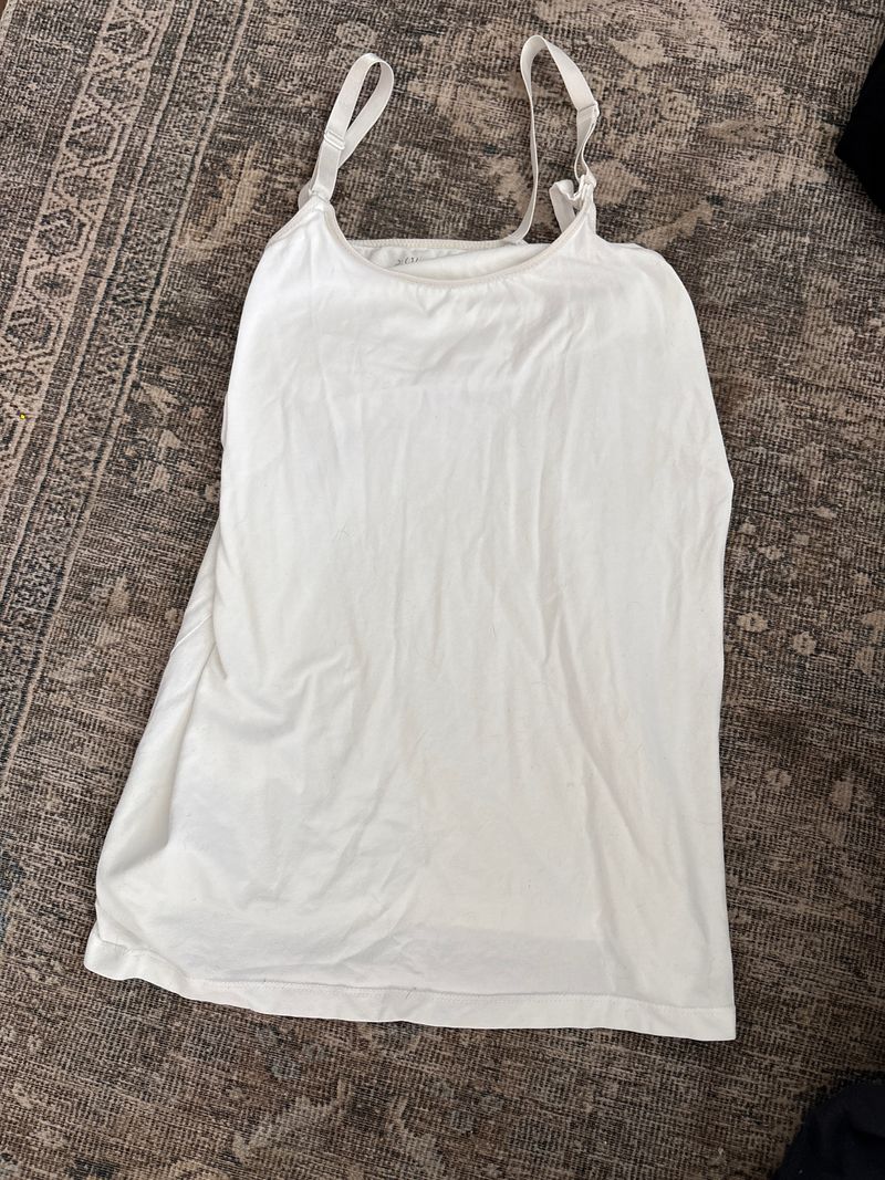 A glow nursing tank top White Women's Med 8-10