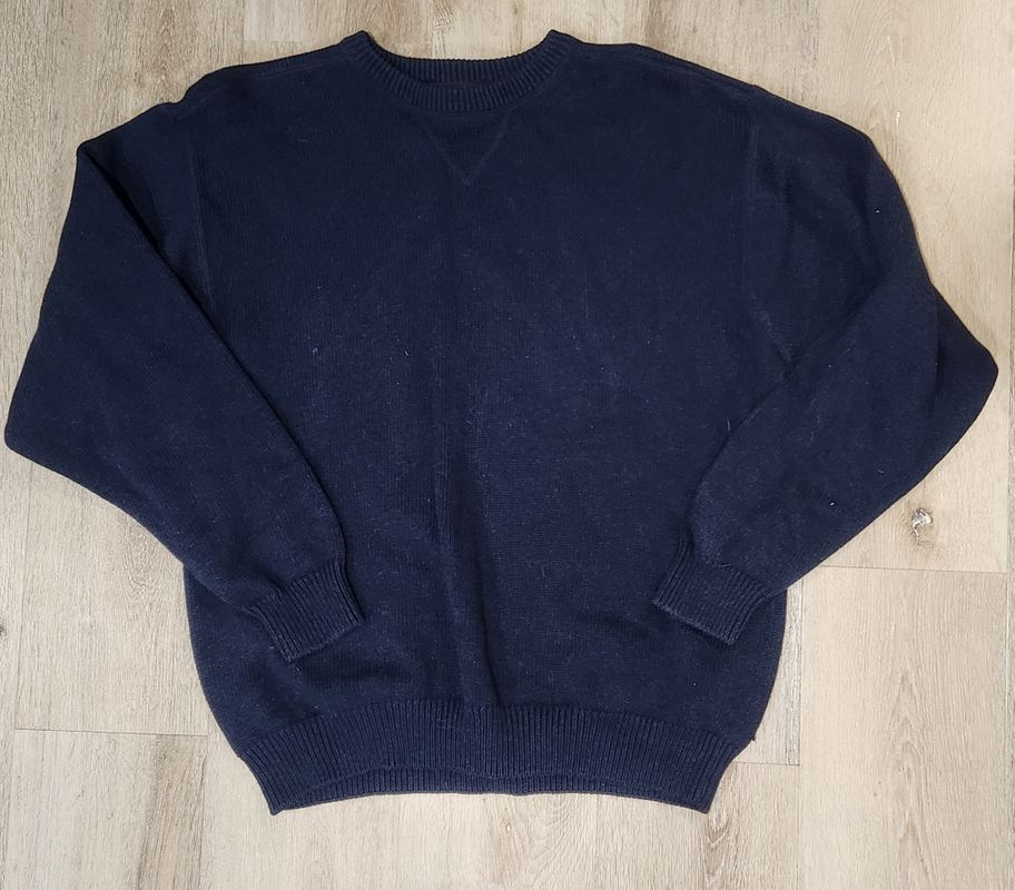 Croft and Barrow Blue Knit Sweater  Men's - XL
