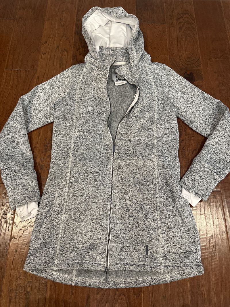 Grey hooded jacket  Women's - S
